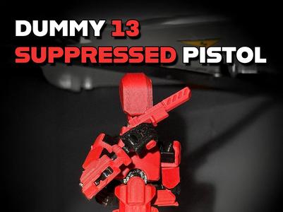 Dummy 13 Suppressed Pistol