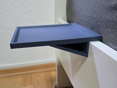 Shelf for 23mm bed frame