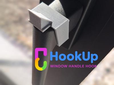 HookUp – The Smart Hook for Your Window Handle! 