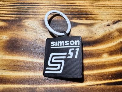 Simson Keychain