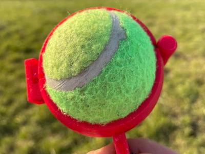 dog ballholder tennisball holder 61mm
