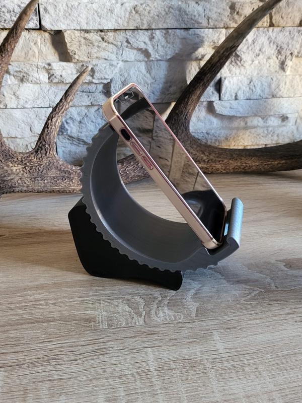Support smartphone inclinable