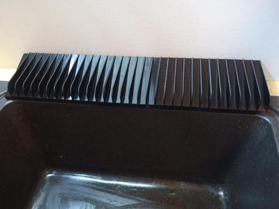 Infinite sponge cutting board cups dry drain sink