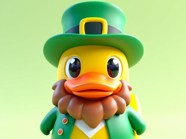 Saint Patrick Duck