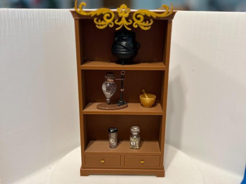 Harry Potter Miniverse  Shelf Apothecary Display