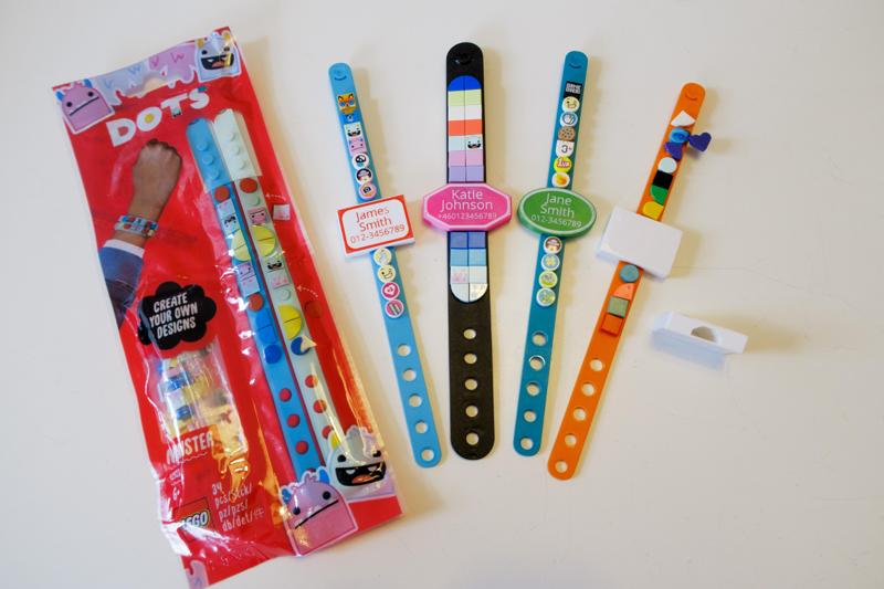 Customizable Lego DOTS Bracelet/Armband Name Tag