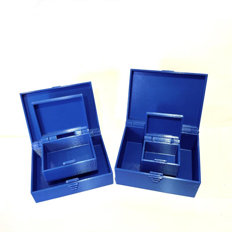 Parametric Box with Hinged Lid for OnShape or Fusion 360