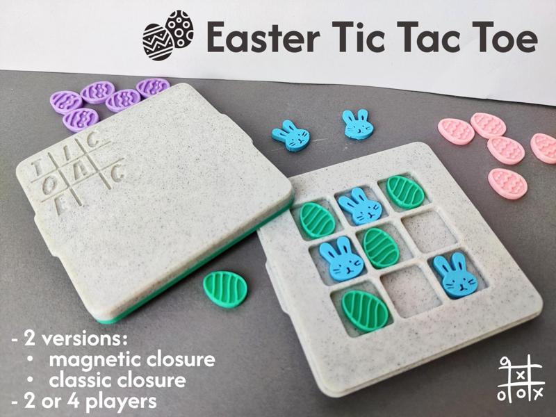 Easter Tic Tac Toe (2 or 4 players) - UPDATE