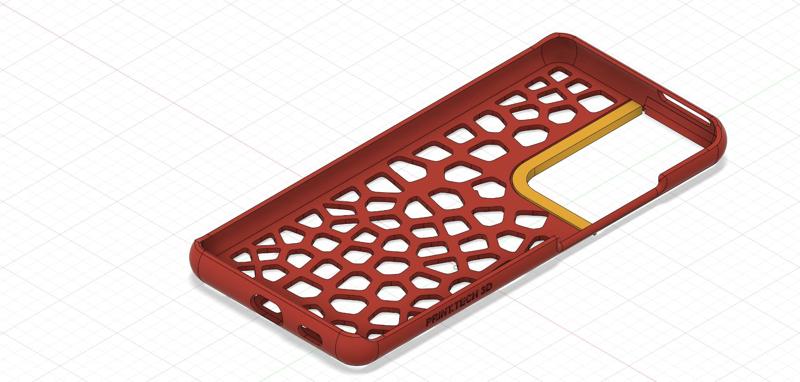 Samsung Galaxy S21 Ultra Case Voronoi
