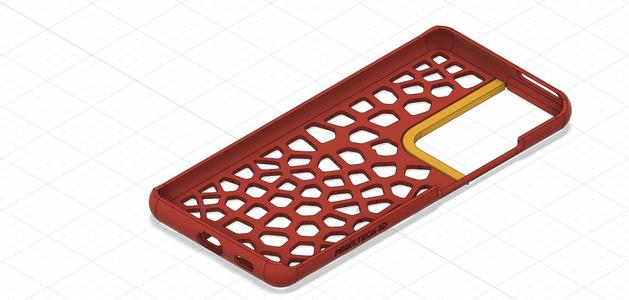 Samsung Galaxy S21 Ultra Case Voronoi
