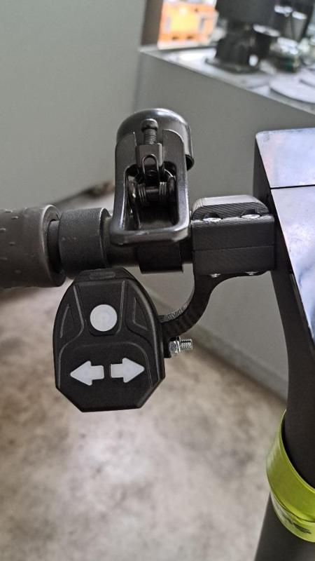 Holder for remote turn signal for Xiaomi electric scooter