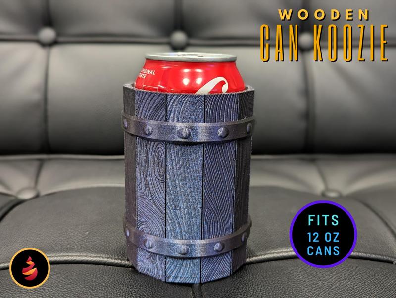 Wooden Can Koozie