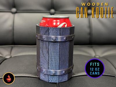 Wooden Can Koozie