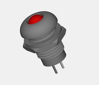 5mm LED Dome Holder (Printable)