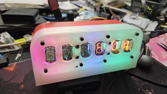 in-12 nixie clock (MoonLight NixieClock)