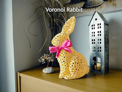 Voronoi Rabbit – Easter Decoration - In&Out-door