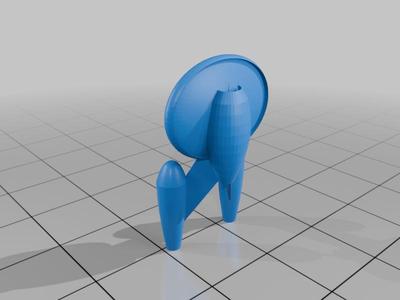 Chubnitzl spaceship model