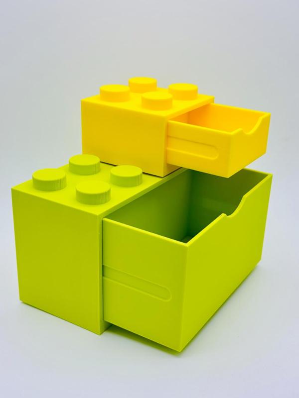 Parametric Brick Stackable Desk Boxes