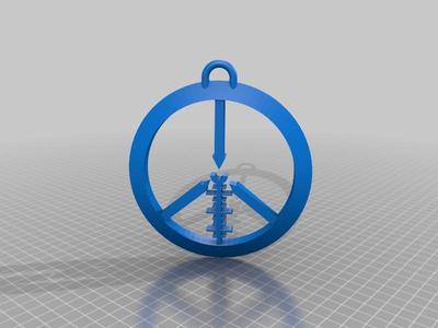 peace maker sign / sniper rifle version