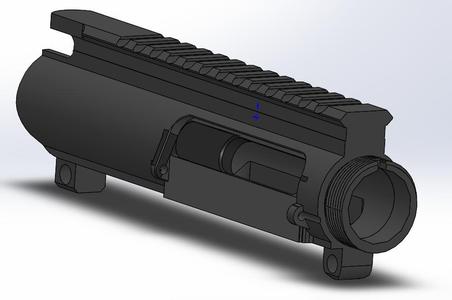 ATLAS Rev. 5 AR15 A3 Upper Receiver for Rimfire