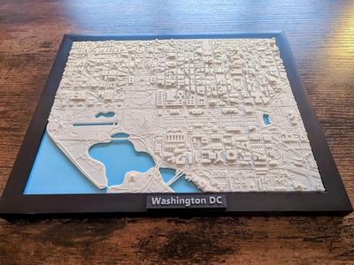 Washington DC 3D Miniature (Large)