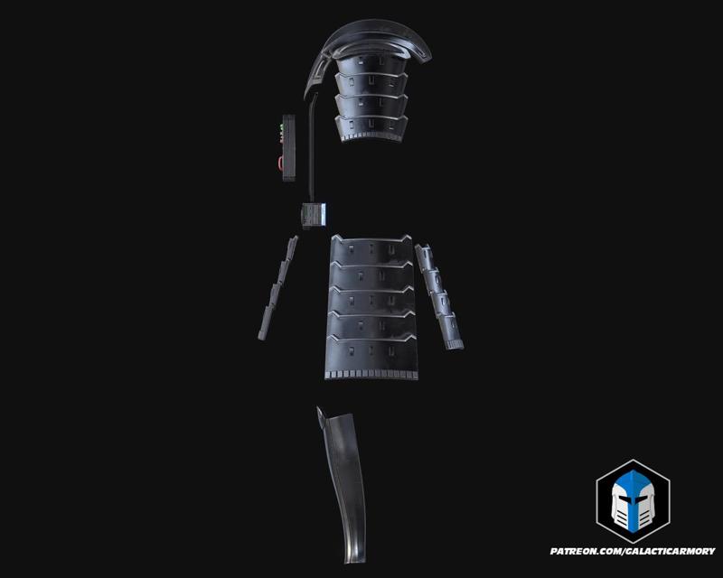 Samurai Darth Vader Armor - 3D Print Files