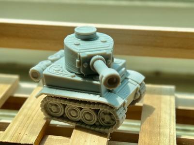 Cute Tiger I Tank