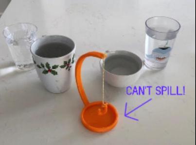 Unspillable Cup Holder 
