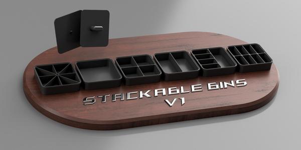 Stackable Desktop Bins V1