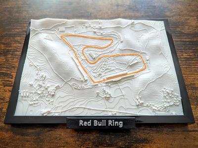 Red Bull Ring Austria 3D Mini (F1 Edition)