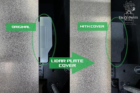 Heatbed side Panel LiDar Cover P1P/P1S/X1C