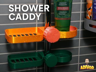 Shower Caddy – Soap & Shampoo Holder