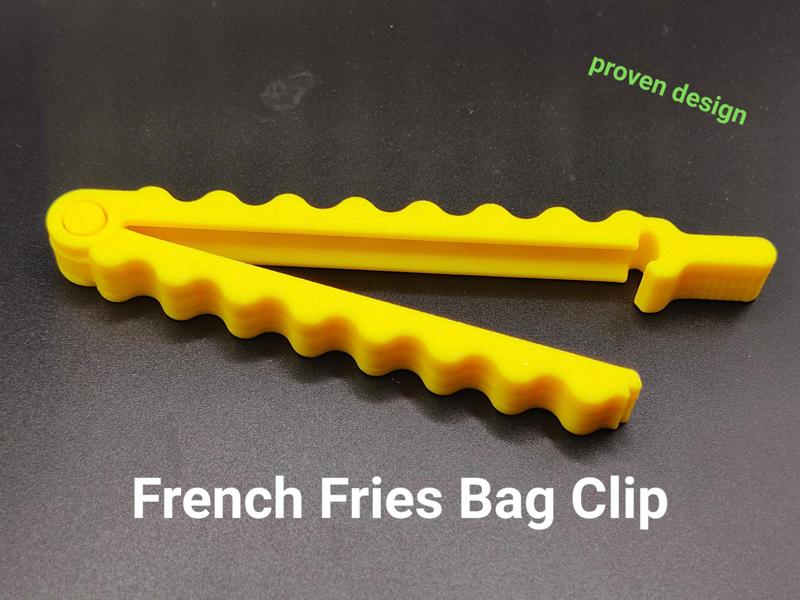 French Fries Bag Clip