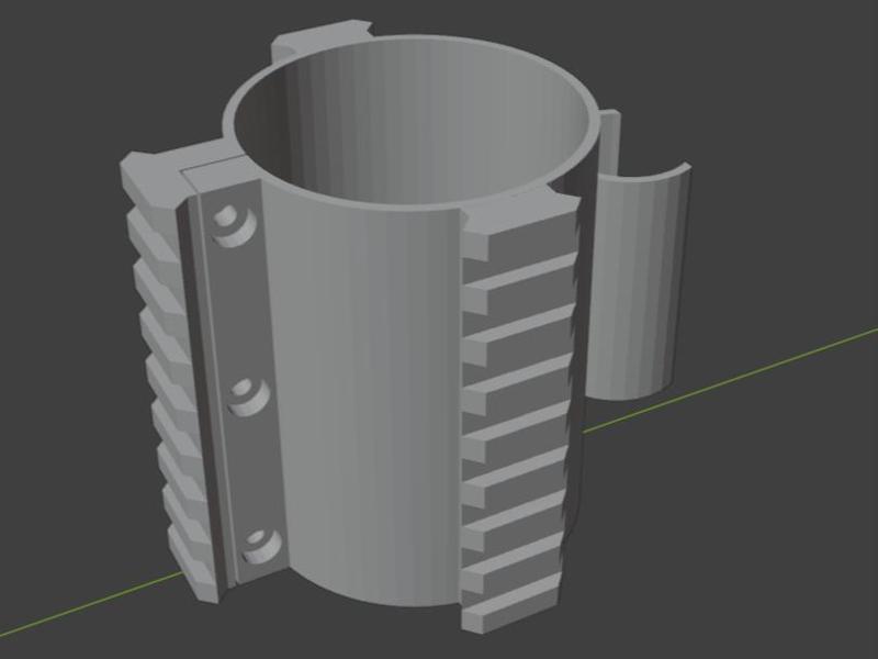 RIS mounting for RTI Arms Priest 2