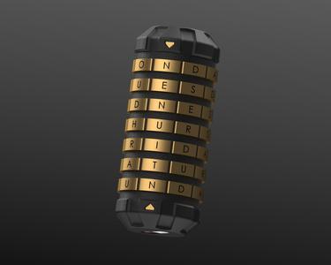 Cryptex Pills Organizer (Travel Sized)
