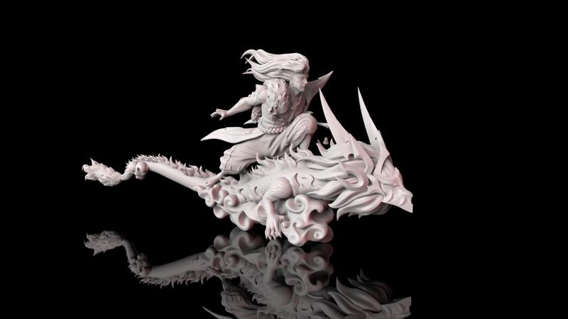 Yasuo Truth Dragon Model file for 3D print