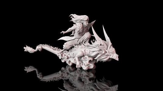 Yasuo Truth Dragon Model file for 3D print