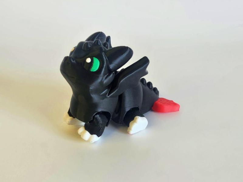 Night Fury, baby - Toothless