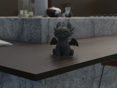 Low Poly Toothless