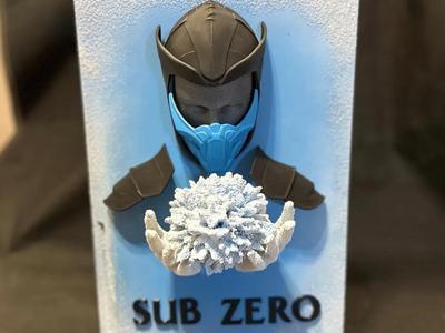 PS5 transformation kit in Sub Zero Style MK11