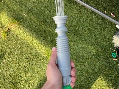 Lightsaber gardena hose spray