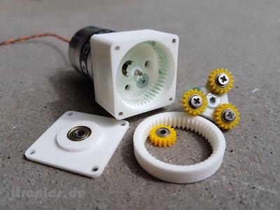 Mini Motor Planetary Gearbox 1:4.7