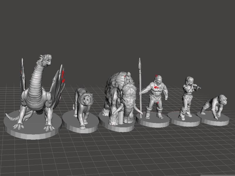 Printable Game Material for Kwanchai's Neolithic Ops