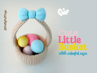 Cute little Basket (with eggs)