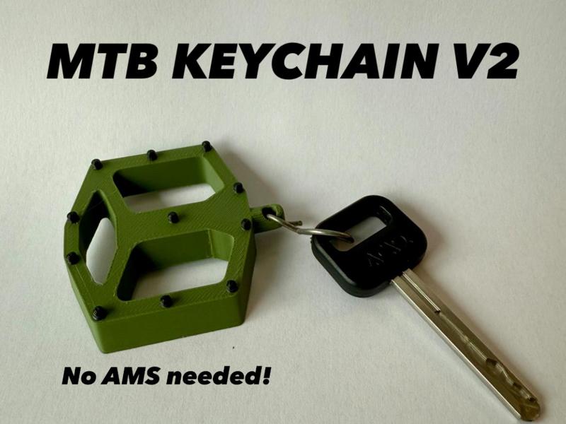 MTB Pedal Keychain V2