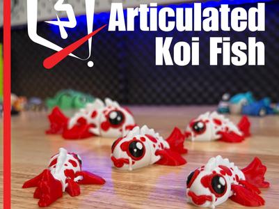 Articulated Koi Fish