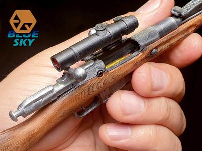 3.5x Scope for Mosin Nagant PU 1/4 Scale