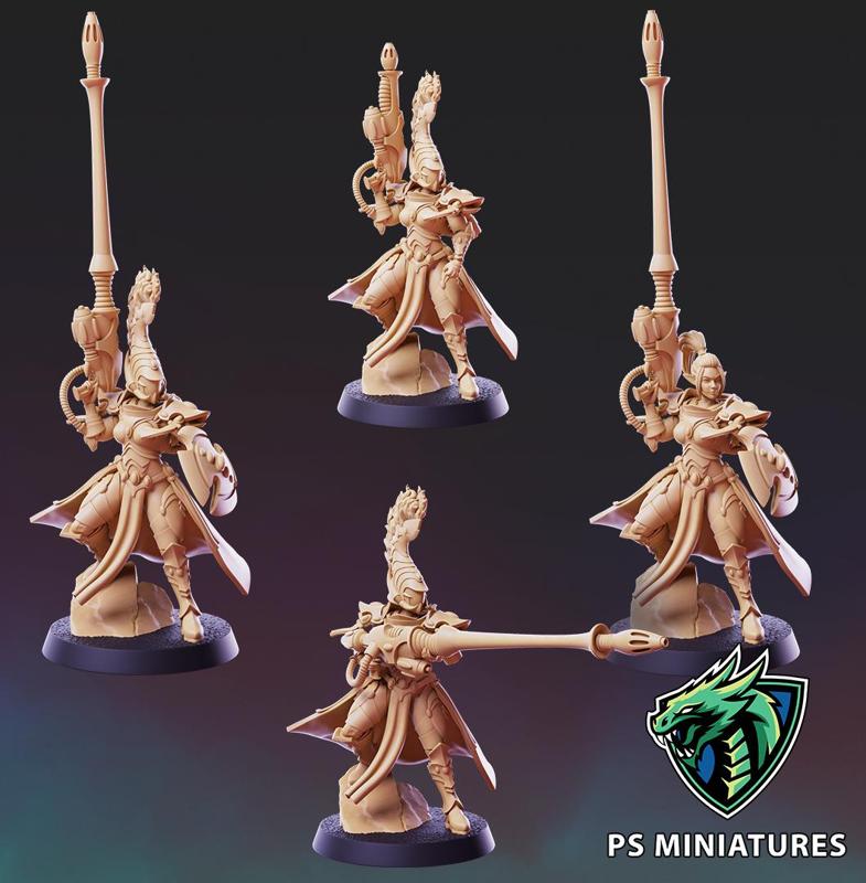 Space Elf Subjugator Female - Loyalty Leader + Pinups
