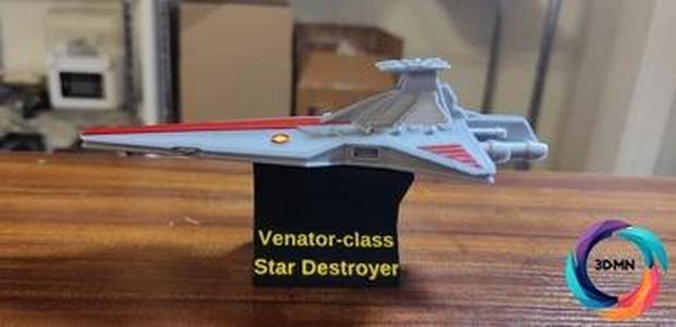 Star Wars Venator Star Destroyer with Stand