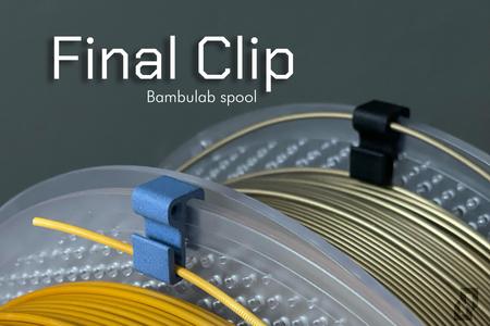 CLIP Filament Bambulab Spool 2 in 1 + Polymaker